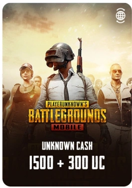 Код активации пополнение игровой валюты Pubg Mobile 1500 + 300 UC KRAFTON моб.уст./ПК