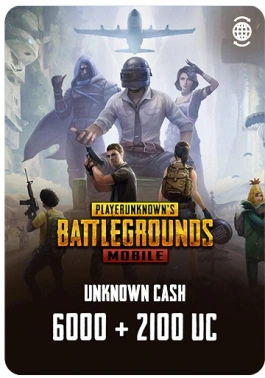 Код активации пополнение игровой валюты Pubg Mobile 6000 + 2100 UC KRAFTON моб.уст./ПК