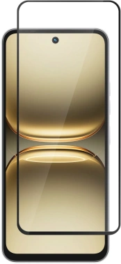 Защитное стекло для экрана BoraSCO черный для Tecno Spark Go 2 2.5D антиблик. 1шт. (75487)