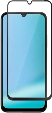 Защитное стекло для экрана BoraSCO черный для Xiaomi Redmi 15C 2.5D антиблик. 1шт. (75736)