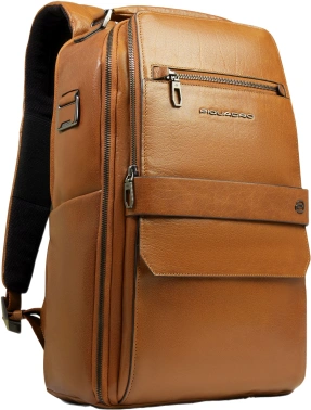 Рюкзак мужской Piquadro Solm CA7021S141/BE песочный кожа