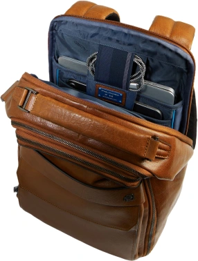 Рюкзак мужской Piquadro Solm CA7021S141/BE песочный кожа