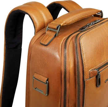 Рюкзак мужской Piquadro Solm CA7021S141/BE песочный кожа