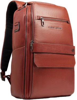 Рюкзак мужской Piquadro Solm CA7021S141/CU табачный кожа