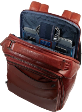 Рюкзак мужской Piquadro Solm CA7021S141/CU табачный кожа