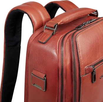 Рюкзак мужской Piquadro Solm CA7021S141/CU табачный кожа