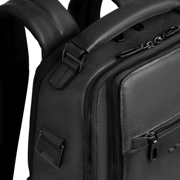 Рюкзак мужской Piquadro Solm CA7021S141/N черный кожа