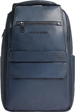 Рюкзак мужской Piquadro Solm CA7022S141/AV серо-голубой кожа