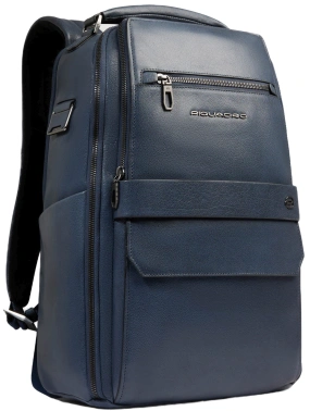 Рюкзак мужской Piquadro Solm CA7022S141/AV серо-голубой кожа