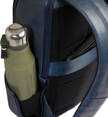 Рюкзак мужской Piquadro Solm CA7022S141/AV серо-голубой кожа