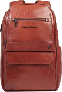 Рюкзак мужской Piquadro Solm CA7022S141/CU табачный кожа