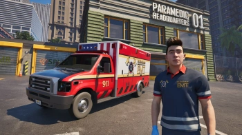 Дополнение к игре для ПК Nacon Ambulance Life - Fire Department Cosmetic Pack (16+)