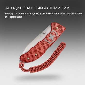 Нож перочинный Victorinox Evoke Alox LE 2025 Stone Red