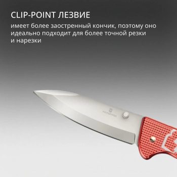 Нож перочинный Victorinox Evoke Alox LE 2025 Stone Red