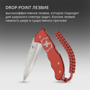 Нож перочинный Victorinox Evoke Alox LE 2025 Stone Red