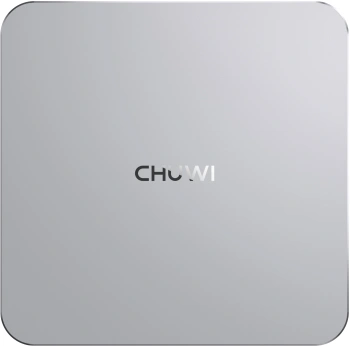 ПК Мини Chuwi AuBox Ryzen 7 8745HS (3.8) 16Gb SSD512Gb 780M Windows 11 Pro 2x2.5GbitEth WiFi BT 120W серебристый/черный