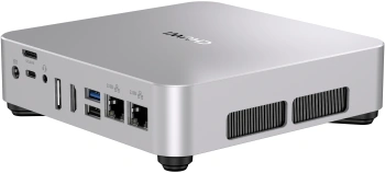 ПК Мини Chuwi AuBox Ryzen 7 8745HS (3.8) 16Gb SSD512Gb 780M Windows 11 Pro 2x2.5GbitEth WiFi BT 120W серебристый/черный