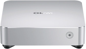 ПК Мини Chuwi AuBox Ryzen 7 8745HS (3.8) 16Gb SSD512Gb 780M Windows 11 Pro 2x2.5GbitEth WiFi BT 120W серебристый/черный