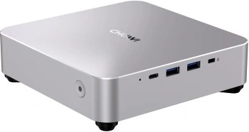 ПК Мини Chuwi AuBox Ryzen 7 8745HS (3.8) 16Gb SSD512Gb 780M Windows 11 Pro 2x2.5GbitEth WiFi BT 120W серебристый/черный