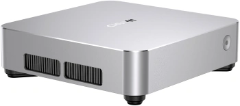 ПК Мини Chuwi AuBox Ryzen 7 8745HS (3.8) 32Gb SSD1Tb 780M Windows 11 Pro 2x2.5GbitEth WiFi BT 120W серебристый/черный