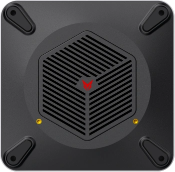 ПК Мини Chuwi AuBox Ryzen 7 8745HS (3.8) 32Gb SSD1Tb 780M Windows 11 Pro 2x2.5GbitEth WiFi BT 120W серебристый/черный