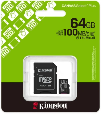 Флеш карта microSDXC 64GB Kingston  SDCS3/64GB
