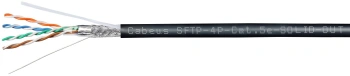 Кабель информационный Cabeus SFTP-4P-Cat.5e-SOLID-OUT-LSZH-UV