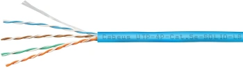 Кабель информационный Cabeus UTP-4P-Cat.5e-SOLID-LSZH-BL