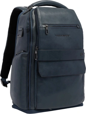 Рюкзак мужской Piquadro Solm CA7023S141BM/AV серо-голубой натур.кожа