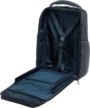 Рюкзак мужской Piquadro Solm CA7023S141BM/AV серо-голубой натур.кожа