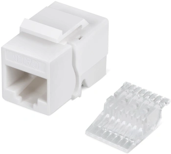 Модуль Cabeus KJ-RJ45-CAT.6-TOOLLESS информ. KeystoneRJ45 кат.6 UTP бел.
