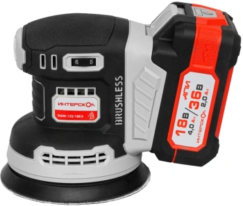 Эксцентриковая шлифмашина Интерскол  ЭШМ-125/18ВЭ