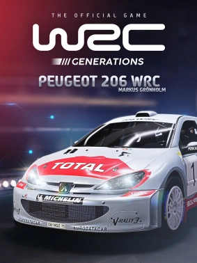 Дополнение к игре для ПК Nacon WRC Generations - Peugeot 206 WRC 2002 (0+)