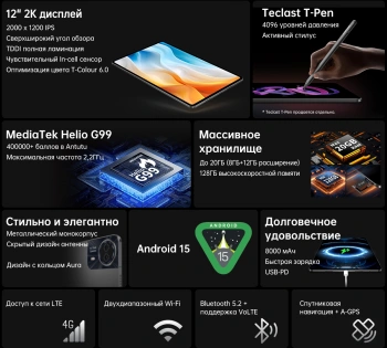 Планшет Teclast T60 Pro Premium set