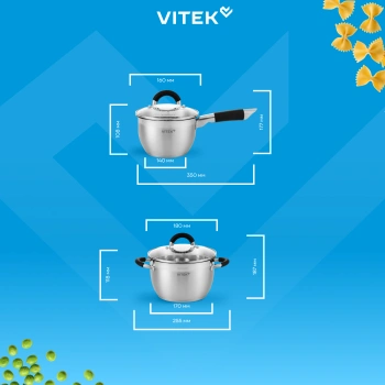 Набор посуды Vitek Секретный ингредиент VT-SS1408