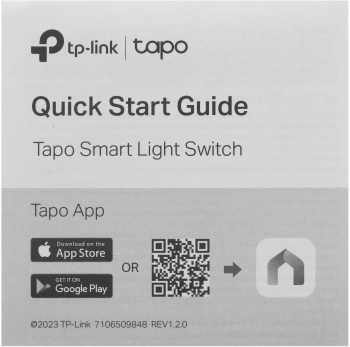 Умный выключатель TP-Link  Tapo S210