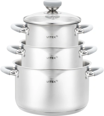 Набор кастрюль Vitek Вкус жизни VT-SS1226