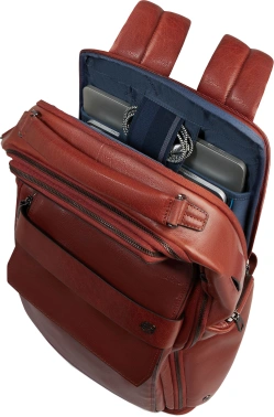 Рюкзак мужской Piquadro Solm CA7023S141BM/CU табачный кожа