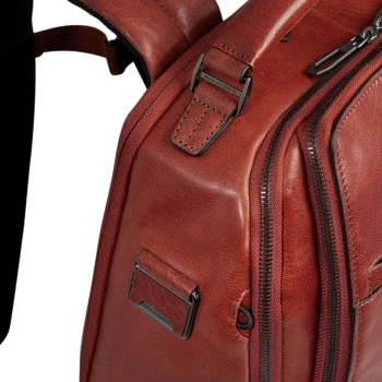 Рюкзак мужской Piquadro Solm CA7023S141BM/CU табачный кожа