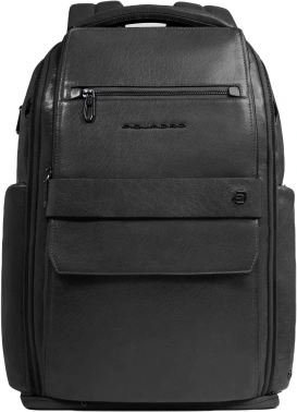 Рюкзак мужской Piquadro Solm CA7023S141BM/N черный кожа
