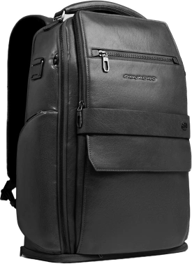 Рюкзак мужской Piquadro Solm CA7023S141BM/N черный кожа