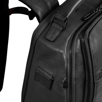 Рюкзак мужской Piquadro Solm CA7023S141BM/N черный кожа