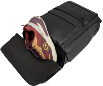 Рюкзак мужской Piquadro Solm CA7023S141BM/N черный кожа