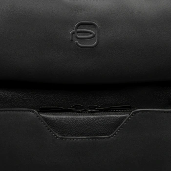 Рюкзак мужской Piquadro Ael CA6923S142/N черный кожа/микроф.