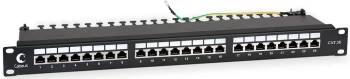 Патч-панель Cabeus PL-24-CAT.5E-SH-DUAL