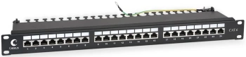 Патч-панель Cabeus PL-24-CAT.6-SH-DUAL