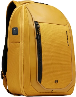 Рюкзак мужской Piquadro Lyss CA6928S143BM/G желтый полиуретан/полиэстер/натур.кожа