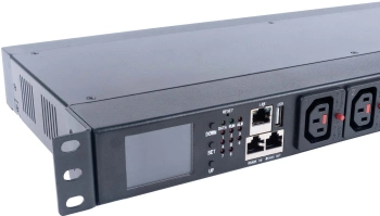 Блок распределения питания Cabeus PDU-8P-2IEC гор.размещ. 8xC13 16A C20 2м