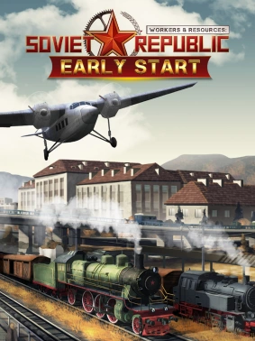 Дополнение к игре для ПК Hooded Horse Workers & Resources: Soviet Republic - Early Start (6+)