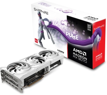 Видеокарта Sapphire PCI-E 5.0 11349-02-20G  PURE AMD RADEON RX 9070 OC